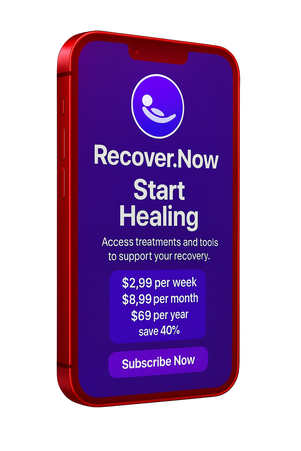 Recover.Now mobile